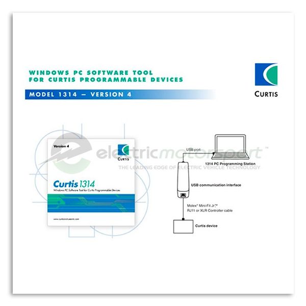 Curtis 1314-4402 PC Programming Kit (OEM)